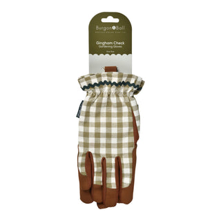 Colour Collection Gloves - Olive Check