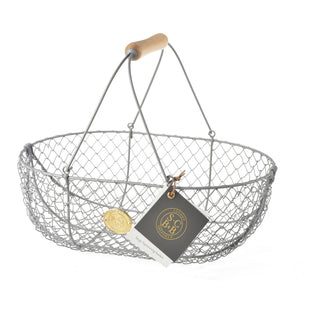 SC Large Harvest Basket - Grey