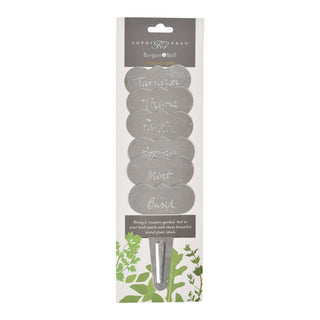 SC Galvanized Herb Labels
