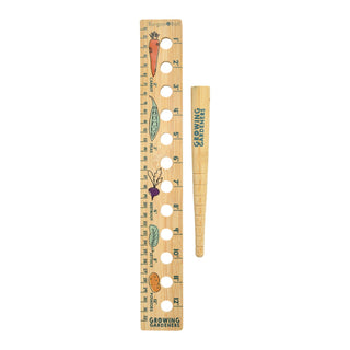 Growing Gardeners Planting Ruler & Dibber